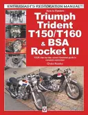 Jak odrestaurować Triumph Trident T150/T160 i BSA Rocket III: Kolorowy, ilustrowany przewodnik krok po kroku po kompletnej renowacji - How to Restore Triumph Trident T150/T160 & BSA Rocket III: Your Step-By-Step Colour Illustrated Guide to Complete Restoration