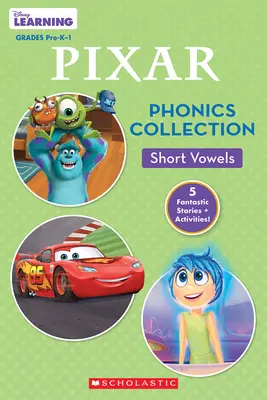 Kolekcja foniczna Disney Pixar: Krótkie samogłoski (Disney Learning: Bind-Up) - Disney Pixar Phonics Collection: Short Vowels (Disney Learning: Bind-Up)