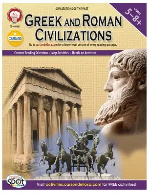 Cywilizacje grecka i rzymska, klasy 5-8 - Greek and Roman Civilizations, Grades 5 - 8