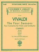 Antonio Vivaldi - The Four Seasons, Complete: Schirmer Library of Classics Volume 2047