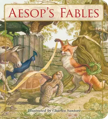 Aesop's Fables Oversized Padded Board Book: Wydanie klasyczne - Aesop's Fables Oversized Padded Board Book: The Classic Edition