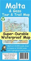 Malta i Gozo Tour and Trail Super-Durable Map - Malta and Gozo Tour and Trail Super-Durable Map