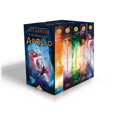 Trials of Apollo, 5-książkowy zestaw w twardej oprawie - Trials of Apollo, the 5-Book Hardcover Boxed Set