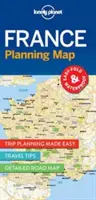 Lonely Planet Francja - mapa do planowania 1 - Lonely Planet France Planning Map 1