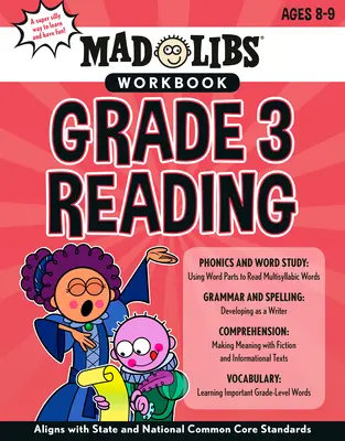 Zeszyt ćwiczeń Mad Libs: Klasa 3 Czytanie - Mad Libs Workbook: Grade 3 Reading