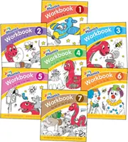 Jolly Phonics Workbooks 1-7 - in Precursive Letters (brytyjskie wydanie angielskie) - Jolly Phonics Workbooks 1-7 - in Precursive Letters (British English edition)