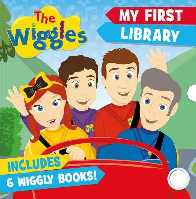 The Wiggles: Moja pierwsza biblioteka: Zawiera 6 książek Wiggly - The Wiggles: My First Library: Includes 6 Wiggly Books