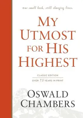 My Utmost for His Highest: Język klasyczny w twardej oprawie - My Utmost for His Highest: Classic Language Hardcover