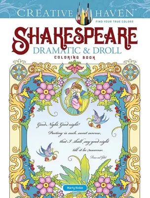 Kolorowanka Creative Haven Shakespeare Dramatic & Droll - Creative Haven Shakespeare Dramatic & Droll Coloring Book