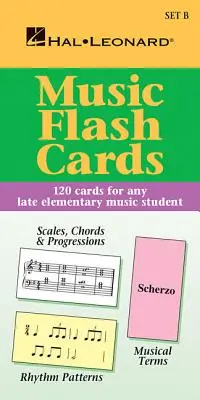 Muzyczne karty flash - zestaw B: Hal Leonard Student Piano Library - Music Flash Cards - Set B: Hal Leonard Student Piano Library