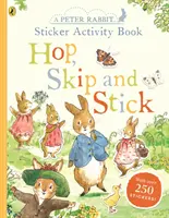 Piotruś Królik Hop, Skip, Stick Sticker Activity - Peter Rabbit Hop, Skip, Stick Sticker Activity