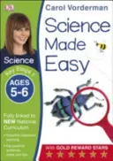 Science Made Easy, Wiek 5-6 lat (kluczowy etap 1) - Wspiera krajowy program nauczania, zeszyt ćwiczeń z przedmiotów ścisłych - Science Made Easy, Ages 5-6 (Key Stage 1) - Supports the National Curriculum, Science Exercise Book