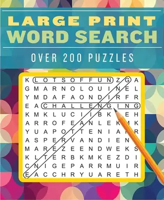 Wyszukiwanie słów w dużym druku - Large Print Word Search