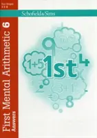 Pierwsza arytmetyka mentalna Zeszyt odpowiedzi 6 - First Mental Arithmetic Answer Book 6