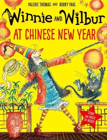 Kubuś i Wilbur na Chińskim Nowym Roku pb/cd - Winnie and Wilbur at Chinese New Year pb/cd