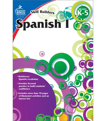 Hiszpański I, klasy K - 5 (Skill Builders), klasy K - 5 - Spanish I, Grades K - 5 (Skill Builders), Grades K - 5