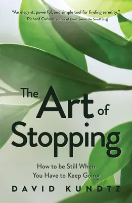 Sztuka zatrzymywania się: Jak być spokojnym, gdy trzeba iść dalej (Medytacja uważności) - The Art of Stopping: How to Be Still When You Have to Keep Going (Mindfulness Meditation)