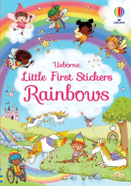 Małe pierwsze naklejki Tęcza - Little First Stickers Rainbows