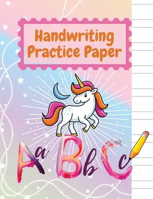 Uroczy papier do pisania w przedszkolu z liniami dla dzieci ABC Notatnik z kropkowanymi arkuszami dla uczniów klas K-3 - Adorable Kindergarten writing paper with lines for ABC kids Notebook with Dotted Lined Sheets for K-3 Students