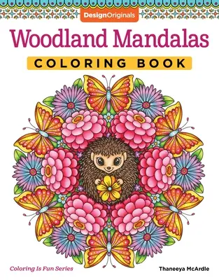 Kolorowanka leśne mandale - Woodland Mandalas Coloring Book