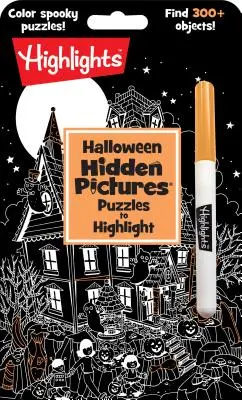 Halloweenowe zagadki z ukrytymi obrazkami do wyróżnienia - Halloween Hidden Pictures Puzzles to Highlight