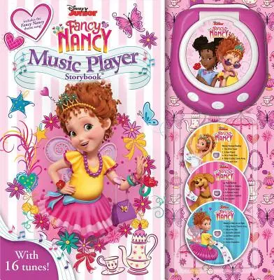 Odtwarzacz muzyczny Disney Fancy Nancy [z trzema płytami CD] - Disney Fancy Nancy Music Player [With Three CDs]