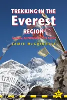 Trekking w regionie Everestu: Praktyczny przewodnik z 27 szczegółowymi mapami tras i 65 planami wiosek, w tym przewodnik po Katmandu - Trekking in the Everest Region: Practical Guide with 27 Detailed Route Maps & 65 Village Plans Including Kathmandu City Guide