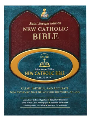 Nowa Biblia Katolicka św. Józefa (duża czcionka) - St. Joseph New Catholic Bible (Large Type)