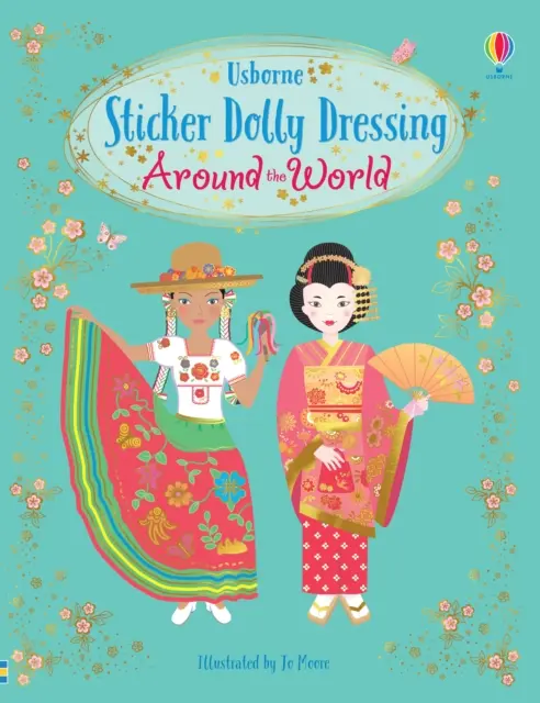 Naklejki dla lalek: ubieranie się dookoła świata - Sticker Dolly Dressing Around the World