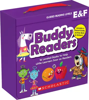 Buddy Readers: Poziomy E i F (pakiet dla rodziców): 16 poziomowanych książek, które pomogą małym uczniom wznieść się jako czytelnicy - Buddy Readers: Levels E & F (Parent Pack): 16 Leveled Books to Help Little Learners Soar as Readers