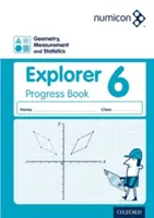 Numicon: Geometria, pomiary i statystyka 6 Explorer Progress Book - Numicon: Geometry, Measurement and Statistics 6 Explorer Progress Book