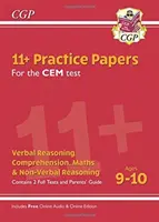 11+ CEM Practice Papers - Ages 9-10 (z przewodnikiem dla rodziców i edycją online) - 11+ CEM Practice Papers - Ages 9-10 (with Parents' Guide & Online Edition)