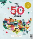 50 stanów: Poznaj Stany Zjednoczone z 50 mapami pełnymi faktów! - The 50 States: Explore the U.S.A. with 50 Fact-Filled Maps!