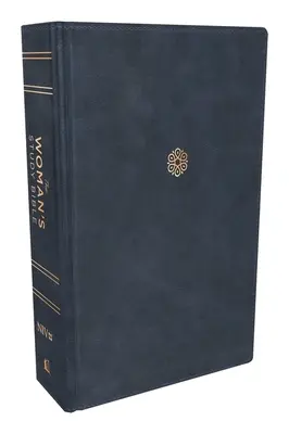 Niv, Biblia do studiowania dla kobiet, skórzana miękka, niebieska, pełnokolorowa, indeksowana kciukiem: Przyjmowanie Bożej prawdy dla równowagi, nadziei i przemiany - Niv, the Woman's Study Bible, Leathersoft, Blue, Full-Color, Thumb Indexed: Receiving God's Truth for Balance, Hope, and Transformation