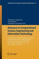 Postępy w naukach obliczeniowych, inżynierii i informatyce: Proceedings of the Third International Conference on Computational Science, - Advances in Computational Science, Engineering and Information Technology: Proceedings of the Third International Conference on Computational Science,