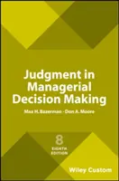 Osąd w podejmowaniu decyzji menedżerskich - Judgment in Managerial Decision Making