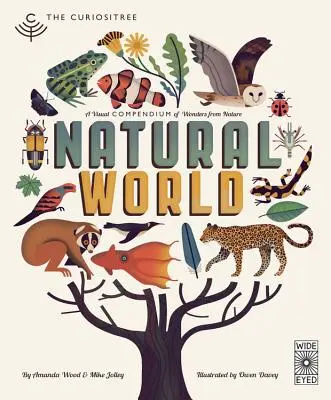 Curiositree: Natural World: Wizualne kompendium cudów natury - kurtka rozwija się w ogromny plakat ścienny! - Curiositree: Natural World: A Visual Compendium of Wonders from Nature - Jacket Unfolds Into a Huge Wall Poster!