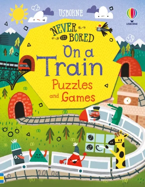 Nigdy nie nudzę się w pociągu - łamigłówki i gry - Never Get Bored on a Train Puzzles & Games