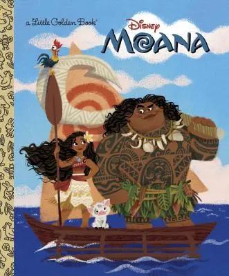 Mała złota księga Moany - Moana Little Golden Book