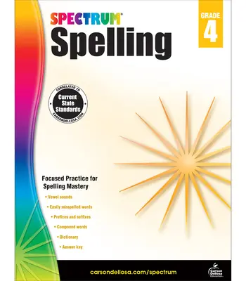 Spectrum Spelling, klasa 4 - Spectrum Spelling, Grade 4