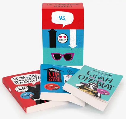 The Simonverse Novels 3-Book Box Set: Simon vs. the Homo Sapiens Agenda, The Upside of Unrequited i Leah on the Offbeat - The Simonverse Novels 3-Book Box Set: Simon vs. the Homo Sapiens Agenda, the Upside of Unrequited, and Leah on the Offbeat