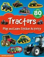 Naklejki do zabawy i nauki: Traktory - Play and Learn Sticker Activity: Tractors