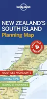 Lonely Planet Wyspa Południowa w Nowej Zelandii - mapa planowania 1 - Lonely Planet New Zealand's South Island Planning Map 1