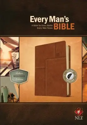 Biblia każdego mężczyzny NLT, Deluxe Messenger Edition - Every Man's Bible NLT, Deluxe Messenger Edition