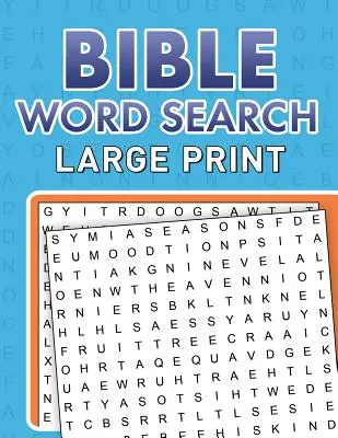 Wyszukiwanie słów biblijnych w dużym druku - Bible Word Searches Large Print