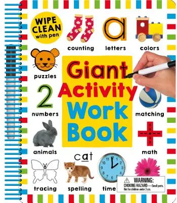 Wipe Clean: Gigantyczny zeszyt ćwiczeń - Wipe Clean: Giant Activity Workbook