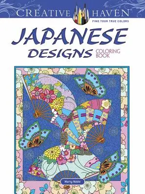 Kolorowanka Creative Haven Japońskie wzory - Creative Haven Japanese Designs Coloring Book