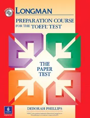 TOEFL Paper Prep Course W/CD; Bez klucza odpowiedzi [Z CDROM] - TOEFL Paper Prep Course W/CD; Without Answer Key [With CDROM]