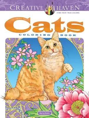 Kolorowanka Creative Haven Koty - Creative Haven Cats Coloring Book