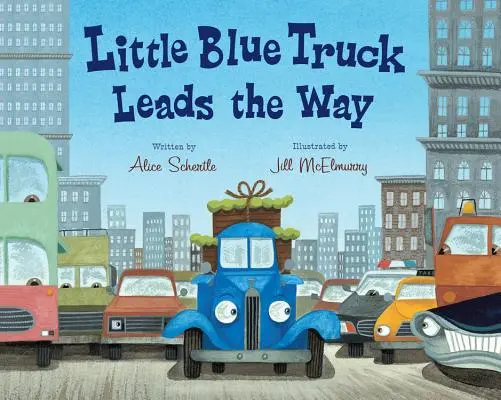 Duża książka „Mała niebieska ciężarówka prowadzi - Little Blue Truck Leads the Way Big Book